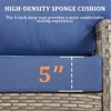 Buenhomino All-Weather Wicker Patio Sofa Conversation Set，6 Piece Patio Furniture Set - 2 of 4