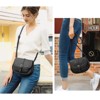BEAFUP Women's Crossbody Bag, Small Saddle Purse and Boho Cross Body Handbags, Vegan Leather - Perfect for Daily Use - 2 of 4