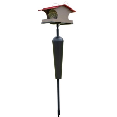 JCS Wildlife Large Poly Hopper Bird Feeder  - Mounting Pole Bundles Available!