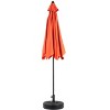 9FT Outdoor Patio Umbrella Outdoor Table Umbrella with Push Button Tilt and Crank - 4 of 4