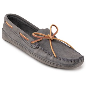 Minnetonka Men's Double Bottom Softsole Moccasins - 1 of 4