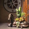 Sullivans Artificial Hanging Succulent 18" Green - 2 of 3