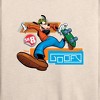 Women's - Disney - Goofy Leap Lightweight French Terry Wide Neck Long Sleeve Shirt - 2 of 4