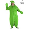 HalloweenCostumes.com Plus Size Adult Deluxe Nightmare Before Christmas Green Oogie Boogie Costume | Disney Costumes - 2 of 4