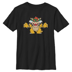Boys Nintendo Just Bowser T Shirt - 1 of 4