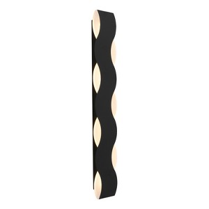 YIYIBYUS 1-Light Black Modern Indoor/Outdoor Wall Sconce Wall Light - 1 of 4