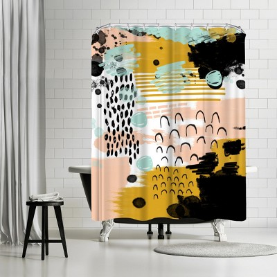 Americanflat Ames by Charlotte Winter 71" x 74" Shower Curtain