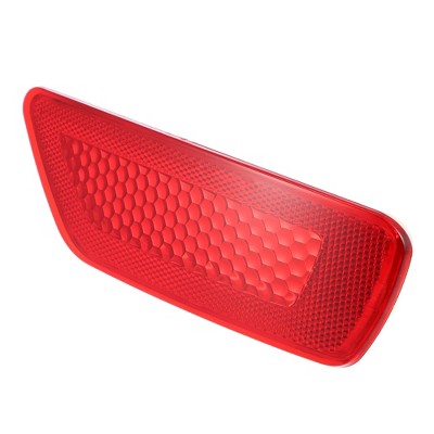 Unique Bargains Rear Right Bumper Reflector Light Cover for Jeep Grand Cherokee 2011-2020 57010720AC 57010721AC Red