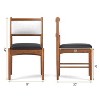 ADILE Wooden Dining Chair Set of 2 - 3 of 3