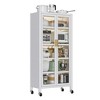 Bella Depot 65.2"H Metal Kitchen Storage Cabinet with Glass Doors - 3 of 4