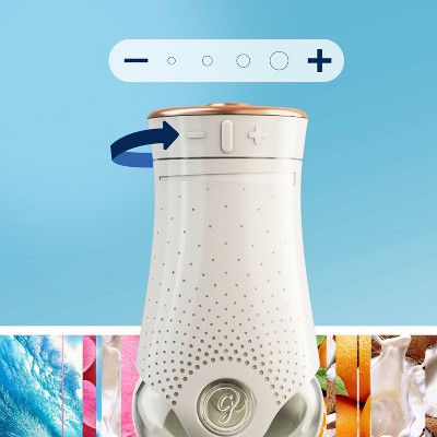 White Adjustable Scented Oil Air Freshener Warmer, 2-Pack