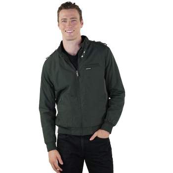 Members Only Men’s Big and Tall Iconic Racer Quilted Lining Jacket