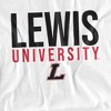 Men's Lewis University Official Stacked T-Shirt Stacked - 2 of 4