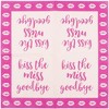 Blue Panda 150-Pack Disposable Paper Napkins Kiss the Miss for Bachelorette Party Supplies 6.5"x6.5" - 4 of 4