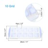 Unique Bargains PP Removable Lid Stackable Easy Release Ice Cube Trays 2 Pcs - 2 of 4