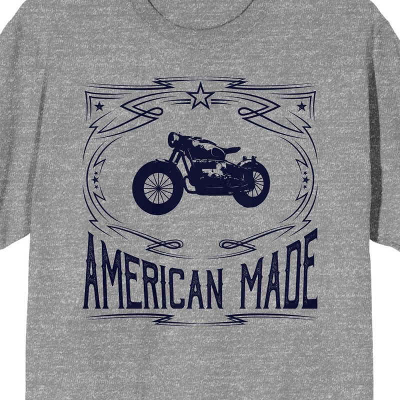 Americana American Made Men's Gray Heather T-Shirt, 2 of 4