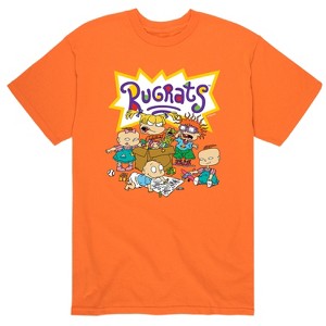 Men's - Rugrats - Tommy Angelica Chuckie Phil and Lillian Logo Short Sleeve Graphic T-Shirt - 1 of 4