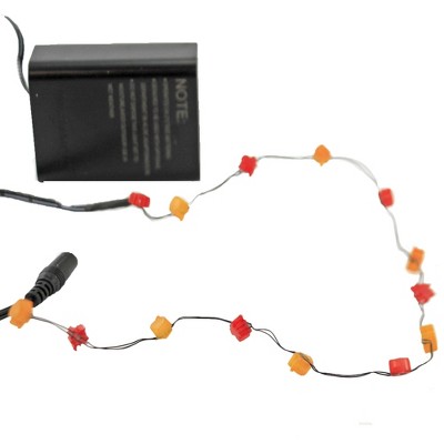 Department 56 Accessory 0.25" String Of Autumn Leaves Halloween Fall  -  Decorative Figurines