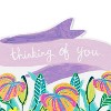 Carlton Cards Thinking of You Card for a Friend Butterflies Banner Leave - 3 of 4