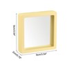 Unique Bargains ABS frames Flexible TPU film High Transparency Jewelry Box 5 Pcs - 2 of 4