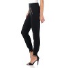 Rekucci Women’s Soft Chic Pull-On Pants with Zipper Pockets – Wrinkle-Resistant, Comfortable & Versatile - 2 of 4