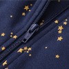 Owlivia Organic Cotton 1.0 Tog Sleeping Bag with Legs, Sleeveless Wearable Blanket- Starry Sky - 3 of 4