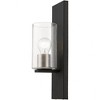 Livex Lighting Zurich 1 - Light Sconce in  Black/Brushed Nickel - 2 of 4