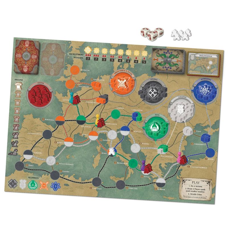 Zman Pandemic: Fall of Rome Board Game, 4 of 6