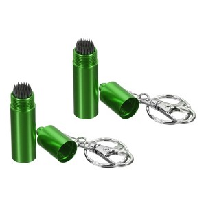 Unique Bargains Snooker Billiard Pool Cue Tip Shaper Pool Repair Tool Billiard Cue Care Accessory with Keychain - 1 of 4