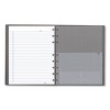 Blueline NotePro Notebook, 1-Subject, Medium/College Rule, Cool Gray Cover, (75) 9.25 x 7.25 Sheets - 3 of 4