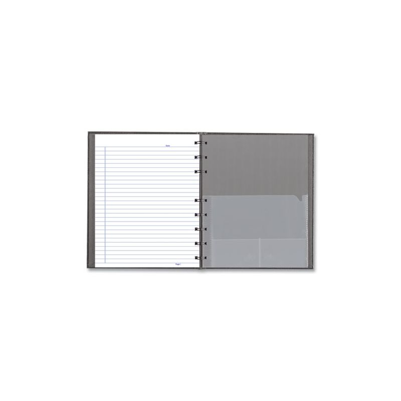 Blueline NotePro Notebook, 1-Subject, Medium/College Rule, Cool Gray Cover, (75) 9.25 x 7.25 Sheets, 3 of 8