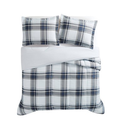 London Fog Nottingham Plaid Comforter Set