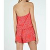 Women's Bandana Strapless Romper - Honey Punch - 3 of 3