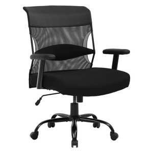 BestMassage Big and Tall Office Chair Wide Seat Desk Chair with Lumbar Support - 1 of 4