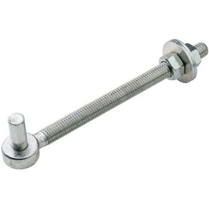 National Hardware Zinc-Plated Silver Steel 8 in. L Bolt Hook 150 lb 1 pk - 1 of 1