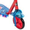 Huffy Spider-Man 3 Wheel Kids' Kick Scooter with LED Lights - Blue - image 3 of 4