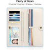 FATMOON Womens Wallet,RFID Thin Ladies Credit Card Holder Purse, Cute Leather Bifold Clutch Billfold With 11 Card Slots & ID Window - 4 of 4