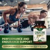 Creatine Monohydrate Capsules 3000mg – Best Micronized Creatine Powder - Supports Lean Muscle, Strength, Energy, & Endurance - 60 Capsules - 4 of 4