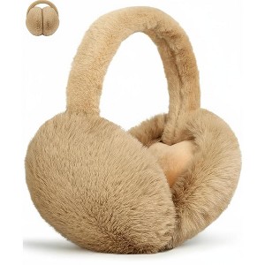 FAAYFIAN Winter Ear Muffs for Women and Men Soft Fluffy Warm Earmuffs Cute Ear Covers - 1 of 4