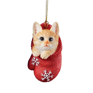 Collections Etc Cats In Mitten Ornament - 1 of 4