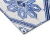 Henrike Schenk - Travel Photography Blue Portugese Tile Pattern Small Welcome Mat - Deny Designs - image 3 of 3