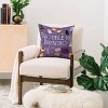 16"x16" Lane and Lucia 'Trouble Is Brewing' Square Throw Pillow - Deny Designs: Abstract Woven Design, Indoor Use, Zippered - 3 of 4