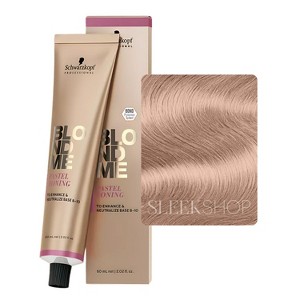 Schwarzkopf BlondMe Bond Enforcing Pastel Tones Toner - Blonde Me Haircolor Toning Dye Hair Color - 1 of 3