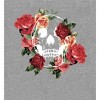 Natural World Skull & Roses Crew Neck Short Sleeve Adult T-shirt - 2 of 2