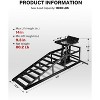 Heavy-Duty Hydraulic Car Ramps 5T Capacity - Adjustable 9.3-14 Inch Height for Cars, SUVs, and Light Trucks - 4 of 4
