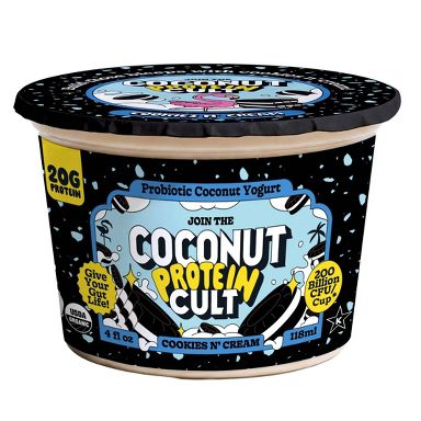 Coconut Cult Cookies & Cream Probiotic Coconut Yogurt - 4oz
