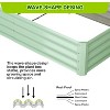 coucheta 6x3x1FT Planter Raised Beds , Upgraded-Quality Raised Bed with Open Base and Safe Edge, Outdoor Planter for Flowers and Plants - 2 of 4