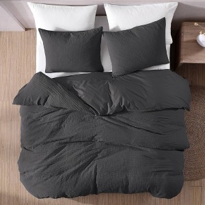 Riverbrook Home 3pc Devin Gauze Comforter Bedding Set - 1 of 3
