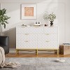 7 Drawer Dresser for Bedroom, Chest of Drawers for Closet with Deep Drawers and Wide Top, Long Wooden Dresser for Living Room, Hallway - 3 of 4