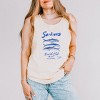 Simply Sage Market Sardines Social Club Garment Dyed Tank - 2 of 4